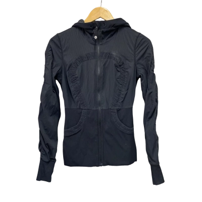 Lululemon Womens  Size 6 Hooded Jacket Black  