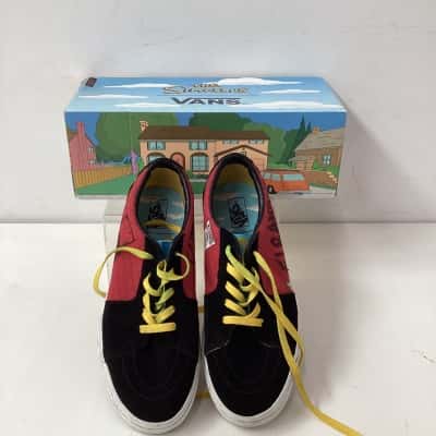 Vans X The simpsons SK8 low Elbarto  Mens  Size 9.5 Trainers 