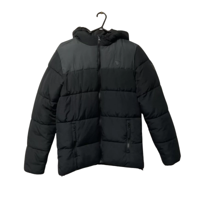 Kids Boys Bauhaus Size 16 Black Puffer Jacket