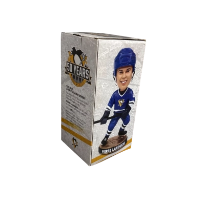 Pierre Larouche Pittsburgh Penguins Bobblehead Figure #10 Boxed