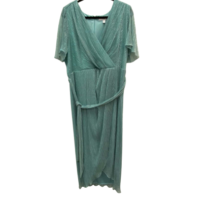 BNNT Forever New Curve Womens  Size 18 AUS (48 EUR, 14 USA) Formal Dress Teal 