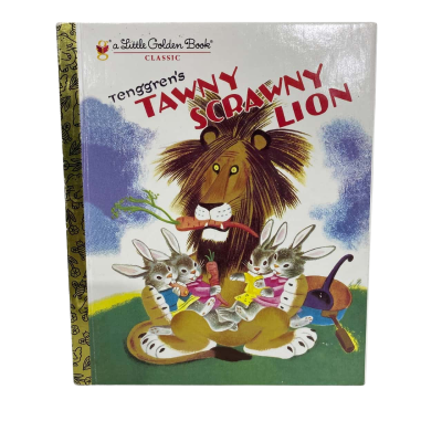 A little Golden Book The Tale, Tawny Schrawny Lion 