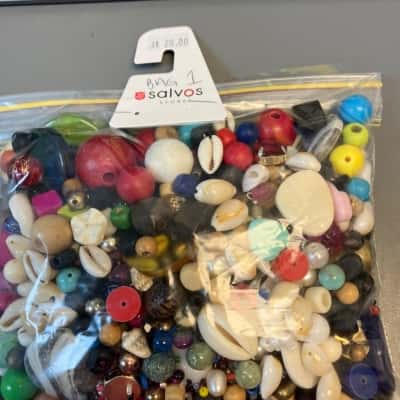 Assorted bead bag  number 1