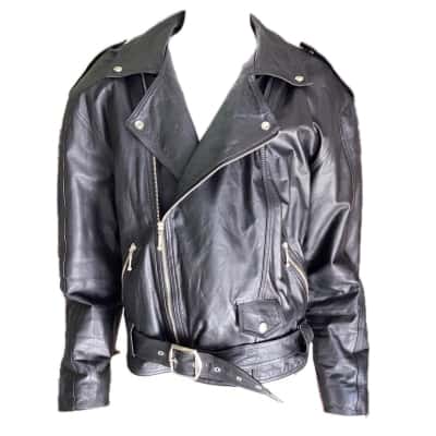  Mens  Size XXL Leather Jacket Black  Made In Australia