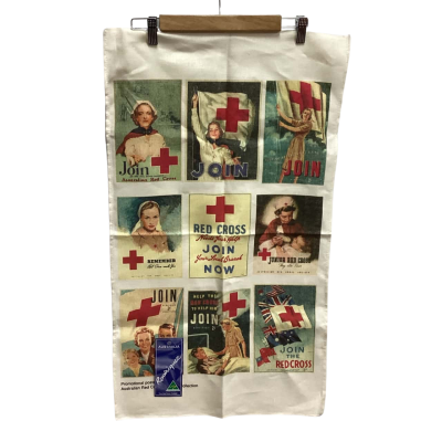 Rodriquez Australia memorial tea towel (e) linen