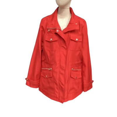 W-Lane Womens  Size 16 Anorak Red 