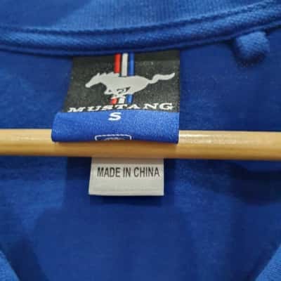  Mens Ford Mustang Small Polo Shirt