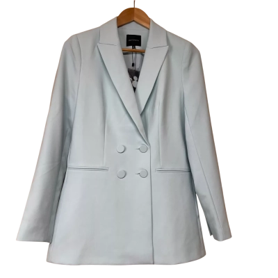 Brand New - Portmans Ice Blue Blazer - Size 8