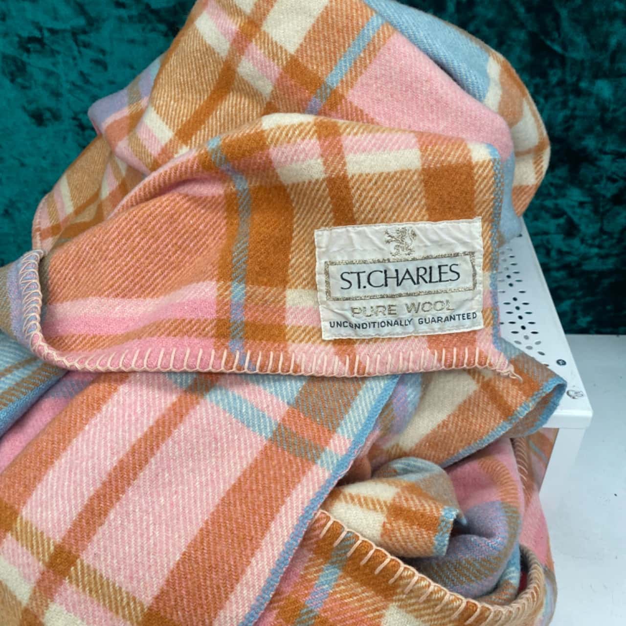 St.Charles Pure Wool Queen Blanket (s)