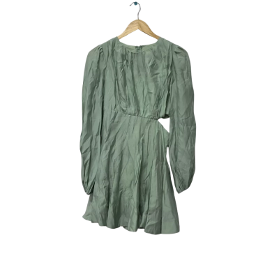 All About May Womens  Size 8 Cocktail Dress / Long Sleeve Dress / Party Dress Green 