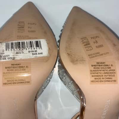 Steve Madden Womens Heels Beige / Champagne 