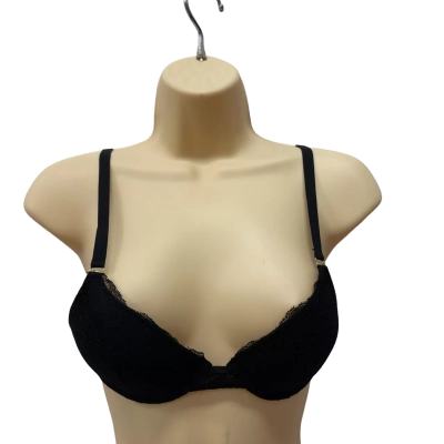  Cherries   AACup   Size 6 / 8 Lace Bra Black  