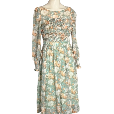  H & H luxury Womens  Size S Casual Floral Dress 