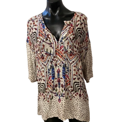 Lania Size 12 Blouse Multicoloured 