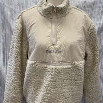 Depactus Womens  Size 10 Pullover Beige 