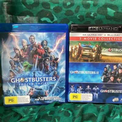 Ghostbusters x 4 Blu-ray DVDs
