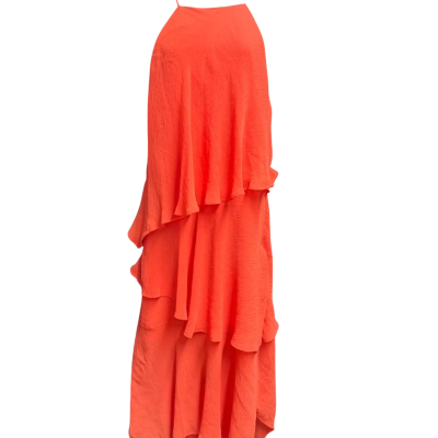 Cooper St Womens  Size 14 Midi Dress Orange 