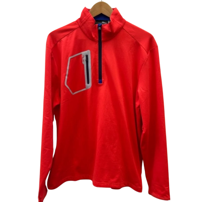 BNWT Ralph Lauren Mens Size L Orange Jumper 
