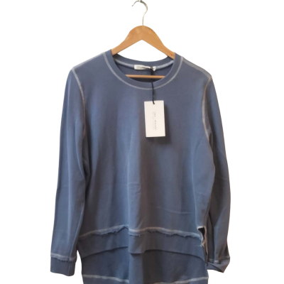 Jac & Mooki Womens  Size S Sweatshirt Infinity Blue 