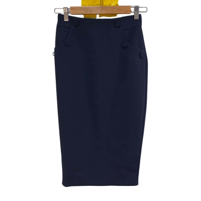 BNWT Forcast Size 4 Navy Blue Skirt