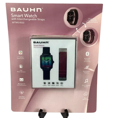  Bauhn Smart Watch with Interchangeable Straps (Model AFTWS-0522)