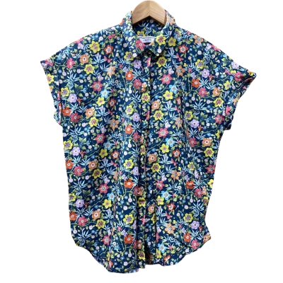 Sportscraft Floral Patterned Short Sleeve Shirt Size 10