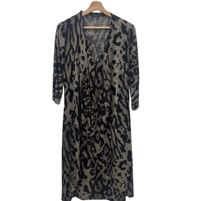 Charlie Brown Womens  Size 14 Long Sleeve Dress Animal print 