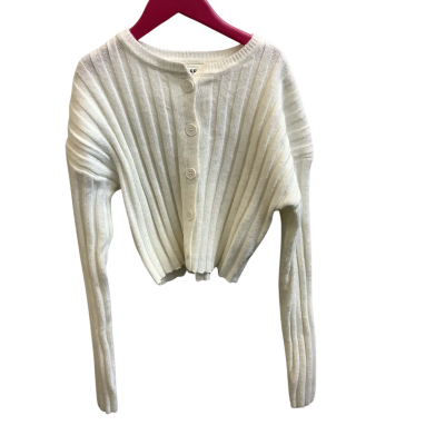 Seed Teen  Girls Size 12yo Knit Cardigan White 