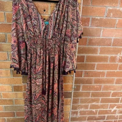  Womens  Lily T Size XL Maxi Dress Pattern 