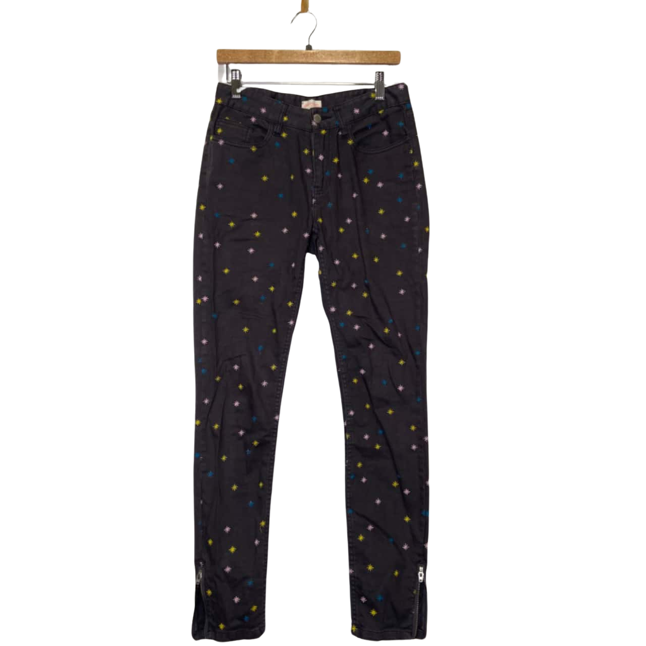 Gorman Womens Size 8 Skinny Stars Black Jeans