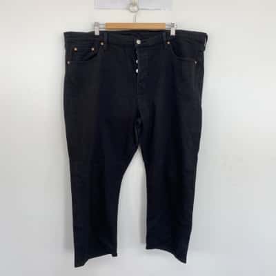 Levi Strauss & Co. Black 501 Denim Jeans Size 20 
