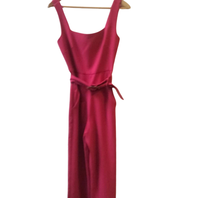 Forever New Womens  Size 6 Short Sleeve Jumpsuit Pink  