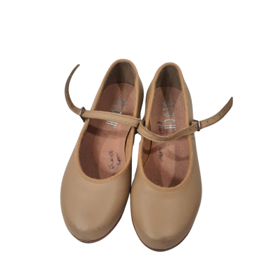 BLOCH Kids Tap Shoes Size 11.5 Beige 