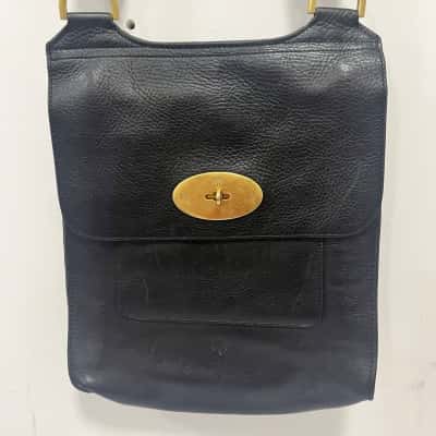 Mulberry Womens Messenger Bag Black  / Gold 