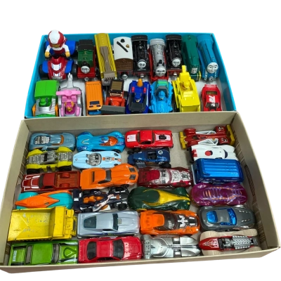 Kids Assorted Cars and Trains 