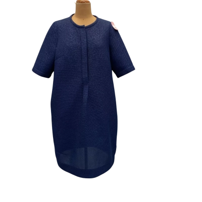 Digbys Waffle Weave Shift Dress  Womens  Size 5 Blue 