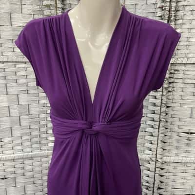 Esprit Womens  Size XS Sleeveless Dress  Purple 