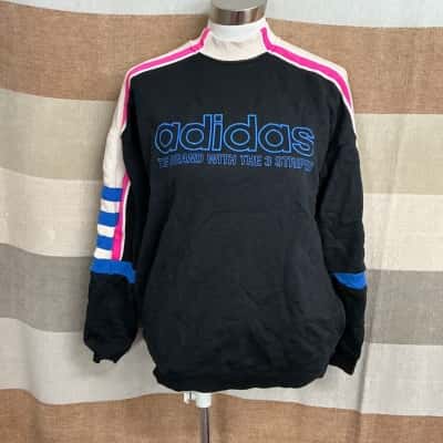 Adidas Womens  Size 10 Jumper Black  