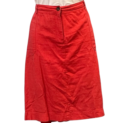 Sport Scraft,  Womens  Size 16 Midi Skirt / Pencil Skirt Orange 