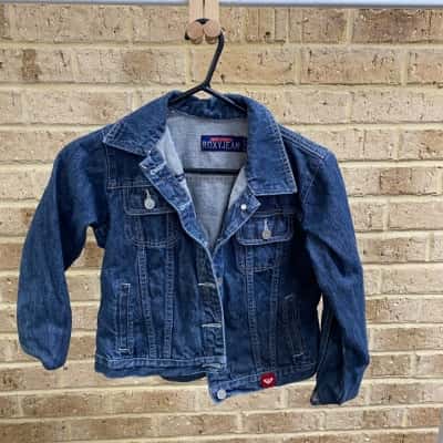 Vintage Quicksilver Roxy Jean jacket Kids Size 14 