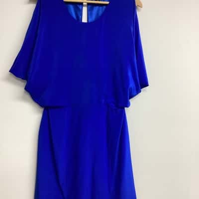 Saba Electric Blue Dress Size 10 