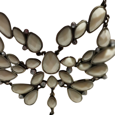  Women's Beaded Necklace Ivory