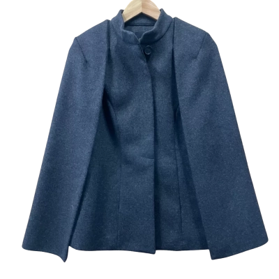 Saba Dark Grey Cape Jacket Size 6