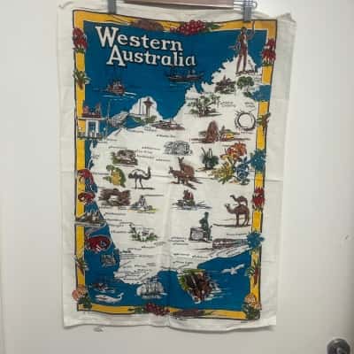 Decorative Tea Towel - Western Australia