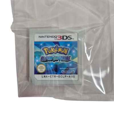 Pokemon Alpha Sapphire - Nintendo 3DS Game Card. 