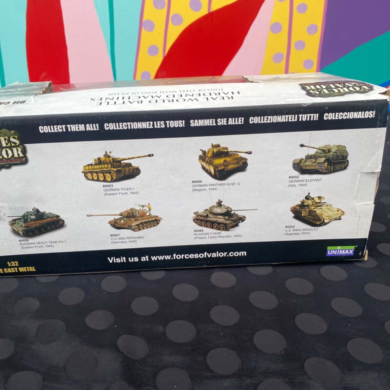 Unimax Forces of Valor 80050 MAN Sd.Kfz.171 Panther Diecast Model ...