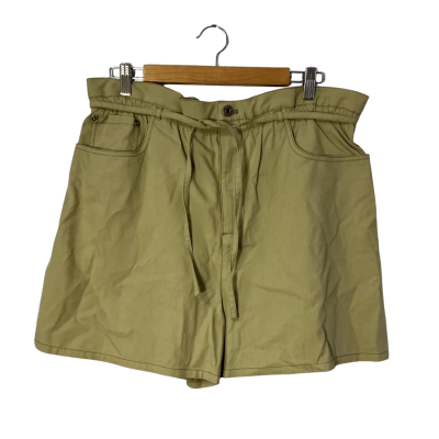 Country Road Womens Size 14 Artichoke Paperbag Shorts (new)