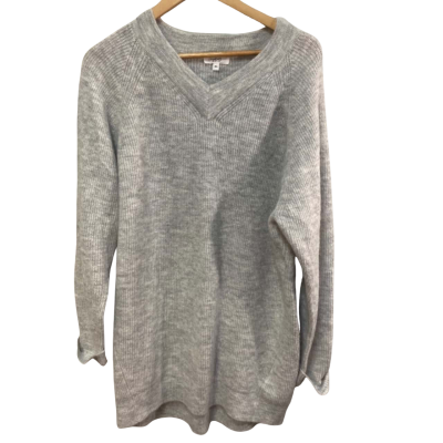 BNWT Khoko Size XL Grey Long Knit Jumper