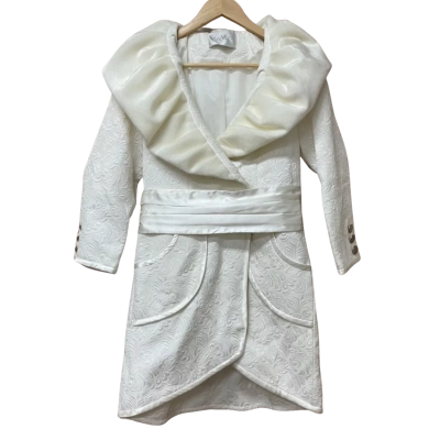 Max Mara Womens Size 8 Jacket Cream / White 