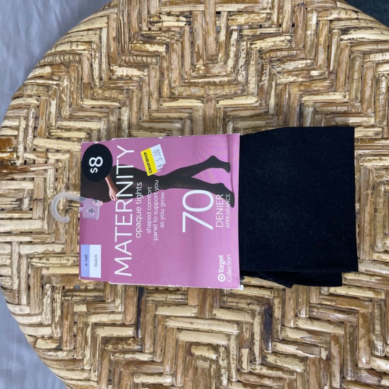 Target Womens Opaque Maternity Tights 
